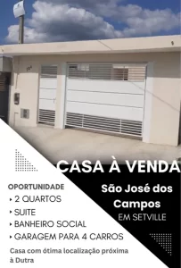 CASA A VENDA – SETVILLE